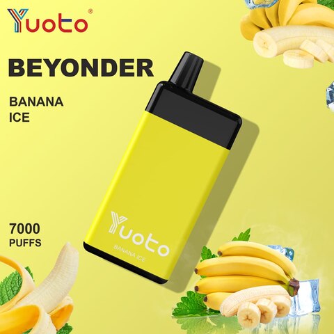 Yuoto Beyonder Banana Ice 7000 Puffs Disposable Vape