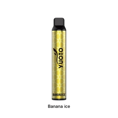 Yuoto Luscious Banana Ice 3000 Puffs Disposable Vape