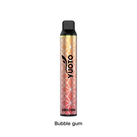 Yuoto Luscious Bubble Gum 3000 Puffs Disposable Vape