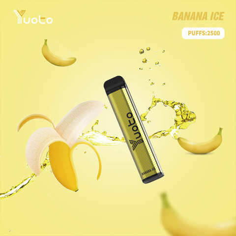 Yuoto XXL Banana Ice Disposable Vape (2500 Puffs)