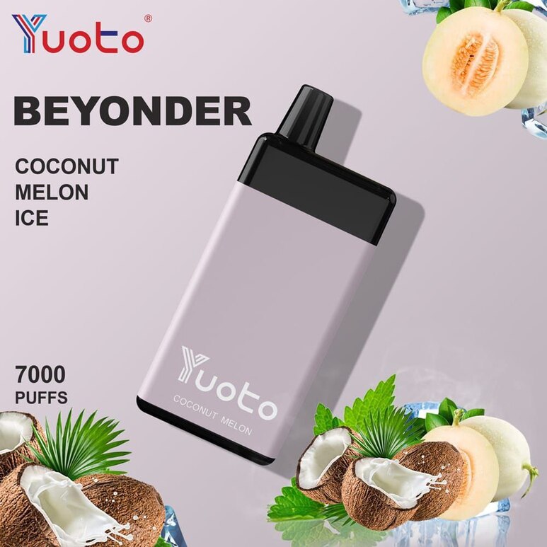 Yuoto Beyonder Coconut Melon 7000 Puffs Disposable Vape