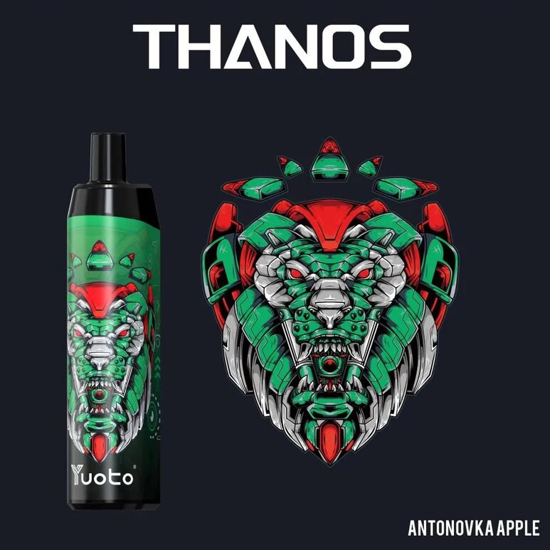 Yuoto Thanos Antonovka Apple 5000 Puffs