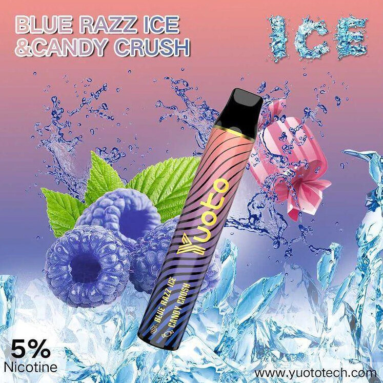 Yuoto Switch Blue Razz Ice & Candy Crush Disposable Vape